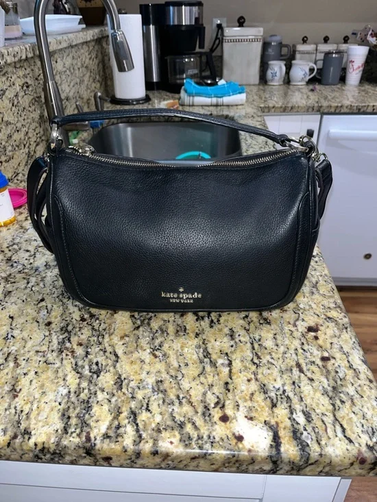 EUC Kate Spade Pebbled Leather Handbag - Picture 1 of 5